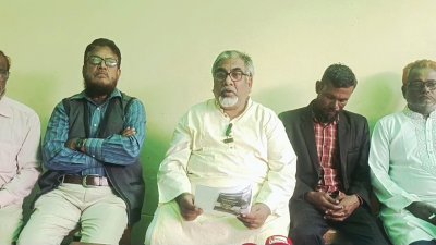এমরান সালেহ প্রিন্সের সংবাদ সম্মেলন