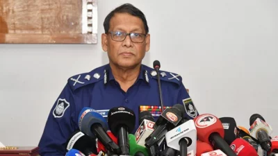 আইজিপি বাহারুল আলম (ফাইল ছবি)