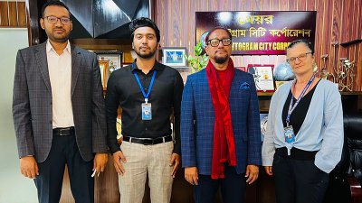 ইউরোপীয় ইউনিয়নের নির্বাচন পর্যবেক্ষণ মিশনের সঙ্গে মেয়র শাহাদাতের বৈঠক
