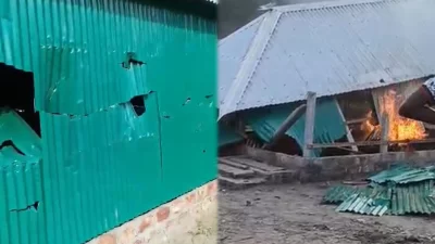 টাঙ্গাইলে পৃথকস্থানে জামায়াতে ইসলামীর একটি সাংগঠনিক কার্যালয় ও সমর্থকের চারটি খড়ের গাদায় আগুন দিয়ে পুড়িয়ে দেওয়ার ঘটনা ঘটেছে