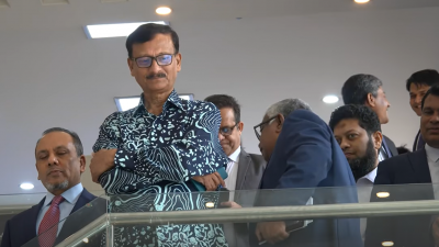 বিদায়ের সময় পররাষ্ট্র মন্ত্রণালয়ে মো. তৌহিদ হোসেন