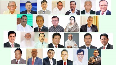 বিএনপির মন্ত্রিসভার সদস্যরা