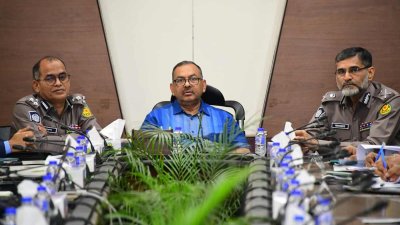 সমন্বয় সভায় ডিএমপি কমিশনার