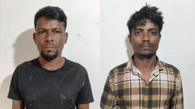 গ্রেফতার আক্কেল নপ্তি (৩৭) ও সাদ্দাম নপ্তি (২৮)