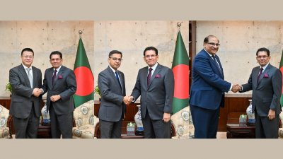 চীন, ভারত ও পাকিস্তানের রাষ্ট্রদূত ও হাইকমিশনারের সঙ্গে বাংলাদেশের পররাষ্ট্রমন্ত্রী