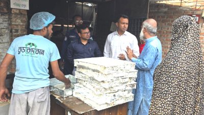 সেমাই তৈরির কারখানায় অভিযান