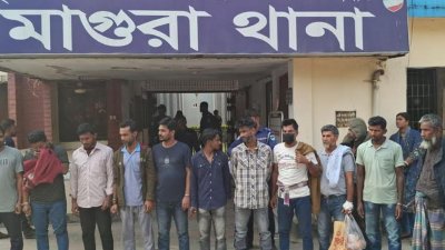 ১৪ জন বিএনপি নেতাকর্মীকে গ্রেফতার করেছে পুলিশ