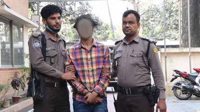 পুলিশের হেফাজতে অভিযুক্ত সিয়াম