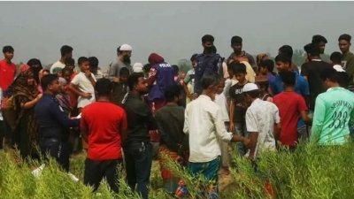 সরিষা ক্ষেত থেকে কিশোরীর লাশ উদ্ধার করে পুলিশ