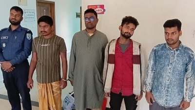 অধ্যক্ষসহ গ্রেফতাররা