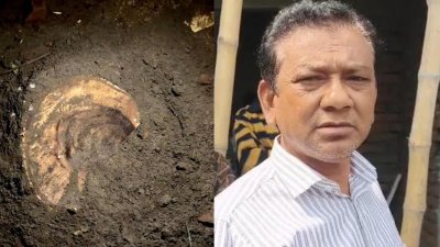 কুড়িগ্রামের ফুলবাড়ীতে অনুম‌তি ছাড়াই হা‌টের জায়গায় থাকা সরকারি গাছ কেটে গায়েব করে দিয়েছেন ইজারাদা‌র