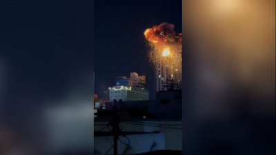 ইরানি ড্রোন আকাশেই ধ্বংস করার দাবি বাহরাইনের। ছবি: সিএনএন