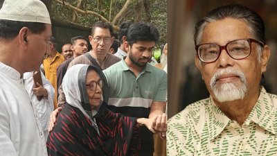 বাংলাদেশে সাংবাদিকতা শিক্ষার অন্যতম পথিকৃৎ অধ্যাপক সাখাওয়াত আলী খান নিজ বাড়িতে মা খালিকা আক্তারের কবরে চিরনিদ্রায় শায়িত হয়েছেন