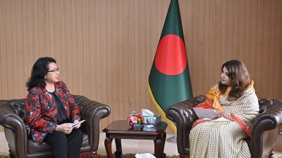 ইন্দোনেশিয়ার রাষ্ট্রদূত লিস্তোওয়াতি ও শামা ওবায়েদ ইসলাম