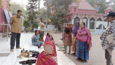 ‘মায়ের বাড়ি’ মন্দিরে গভীর রাতে চুরির ঘটনা ঘটেছে