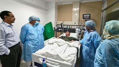 রাজধানীর এভারকেয়ার হাসপাতালে চিকিৎসাধীন মির্জা আব্বাস