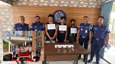 এ ঘটনায় মোট আট জনকে গ্রেফতার করা হয়
