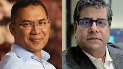 তারেক রহমান ও আনিস আলমগীর। ছবি: সংগৃহীত