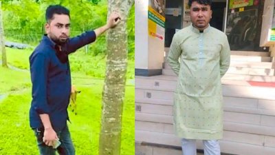 সুনামগঞ্জের শান্তিগঞ্জে ঈদের ছুটিতে নতুন মোটরসাইকেল নিয়ে ঘুরতে বেরিয়ে নিয়ন্ত্রণ হারিয়ে গাছের সঙ্গে ধাক্কা লেগে দুই বন্ধুর মৃত্যু