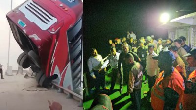 উদ্ধারকারী জাহাজ হামজা রাত সাড়ে ৯টার দিকে উদ্ধারকাজ শুরু করে