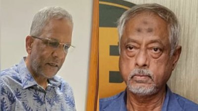মামুন খালেদ ও মাসুদ উদ্দিন চৌধুরী (কোলাজ)