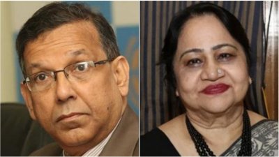 সাবেক মন্ত্রী আনিসুল হক ও আইনজীবী তৌফিকা করিম (ফাইল ছবি)