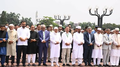 দিলারা হাফিজের জানাজায় অংশ নেন  প্রধানমন্ত্রী তারেক রহমান