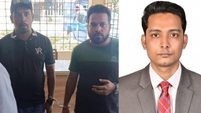 ভুক্তভোগী দুই সাংবাদিক ও চান্দিনা উপজেলার সহকারী কমিশনার (ভূমি) ফয়সাল আল নূর