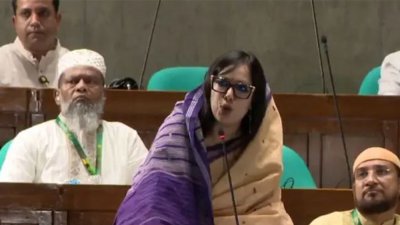 সংসদে রুমিন ফারহানা (ফাইল ছবি)