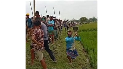 হাওরের বাঁধ কাটা নিয়ে বাধে সংঘর্ষ