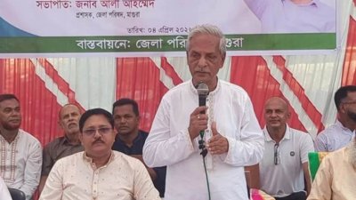 শনিবার বিকাল ৩টার দিকে মাগুরার মহম্মদপুর উপজেলায় আধুনিক ডাকবাংলোর ভিত্তিপ্রস্তর স্থাপন অনুষ্ঠানে বক্তব্য রাখেন সংস্কৃতিবিষয়ক মন্ত্রী নিতাই রায় চৌধুরী