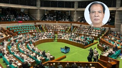 সংসদে কথা বলেন দুর্যোগ ব্যবস্থাপনা ও ত্রাণমন্ত্রী আসাদুল হাবিব দুলু