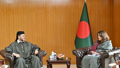 পররাষ্ট্র প্রতিমন্ত্রীর সঙ্গে সাক্ষাৎ করেন লিবিয়ার রাষ্ট্রদূত