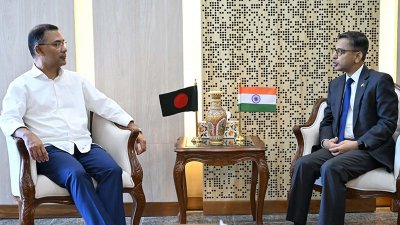 তারেক রহমান ও প্রণয় ভার্মা