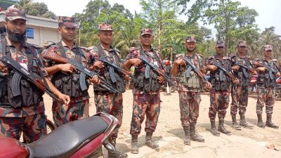 বিজিবির নিয়মিত ও বিশেষ টহল