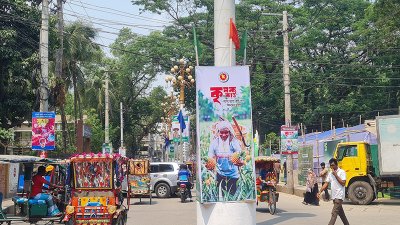 প্রধানমন্ত্রীর আগমন ঘিরে সেজেছে টাঙ্গাইল শহর