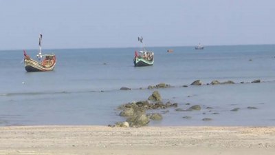টেকনাফের নাফ নদী