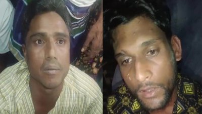 সীমান্তে আটকের পর ফেরত আসা দুই যুবক