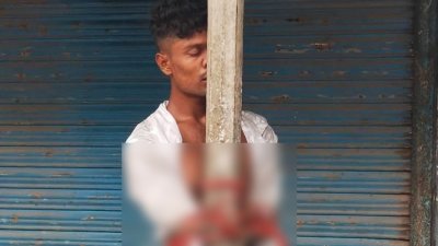 ঘটনার পর স্থানীয়রা অভিযুক্ত মাইনুলকে ধাওয়া করে আটক করেন