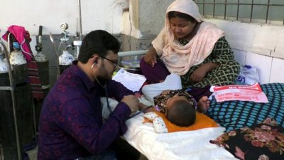 রংপুর মেডিক্যাল কলেজ হাসপাতালের শিশু ওয়ার্ড