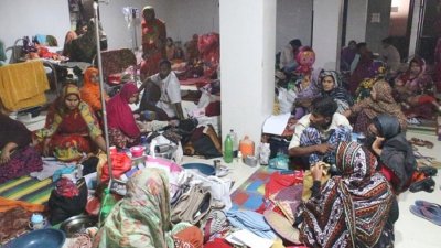 হাসপাতালে হাম রোগী (ফাইল ছবি)