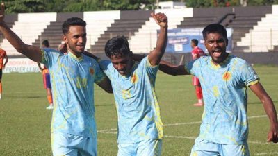 প্রথম মিনিটেই আবাহনীর সাফল্য