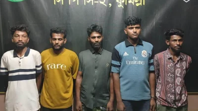 কুমিল্লায় কাস্টমস কর্মকর্তা বুলেট বৈরাগী হত্যায় গ্রেফতার পাঁচ জন