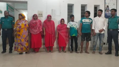 আটক ৭ আসামি