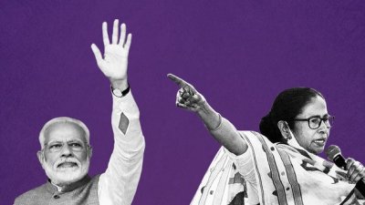 নরেন্দ্র মোদি ও মমতা বন্দ্যোপাধ্যায়। কোলাজ ছবি