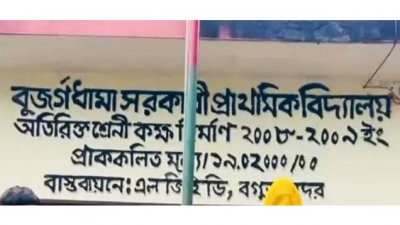 আম পেড়ে খাওয়ায় শিক্ষার্থীদের গলায় জুতার মালা, সেই শিক্ষিকাকে শোকজ