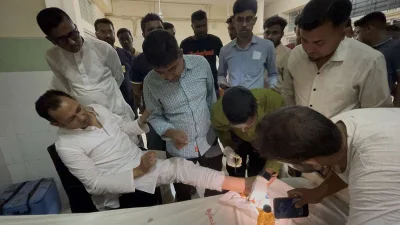 হাসপাতালে চিকিৎসা নিচ্ছেন আহত সংসদ সদস্য