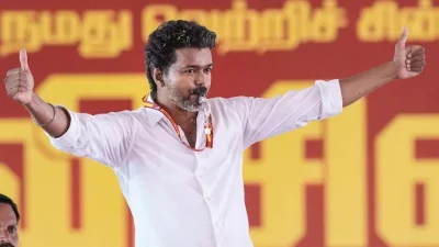 থালাপতি বিজয়। ছবি: ইন্ডিয়া টুডে