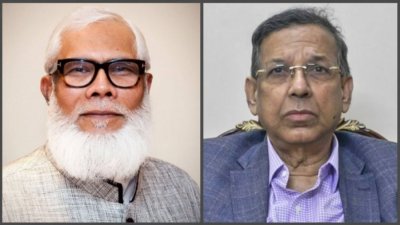 সাবেক উপদেষ্টা সালমান এফ রহমান এবং সাবেক আইনমন্ত্রী আনিসুল হক (ফাইল ছবি)