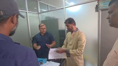 ওয়েজ আর্নার্স কল্যাণ বোর্ডে প্রতিমন্ত্রী মো. নুরুল হক। ছবি: সংগৃহীত